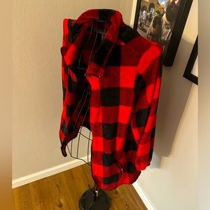 Size large - soft fall shacket